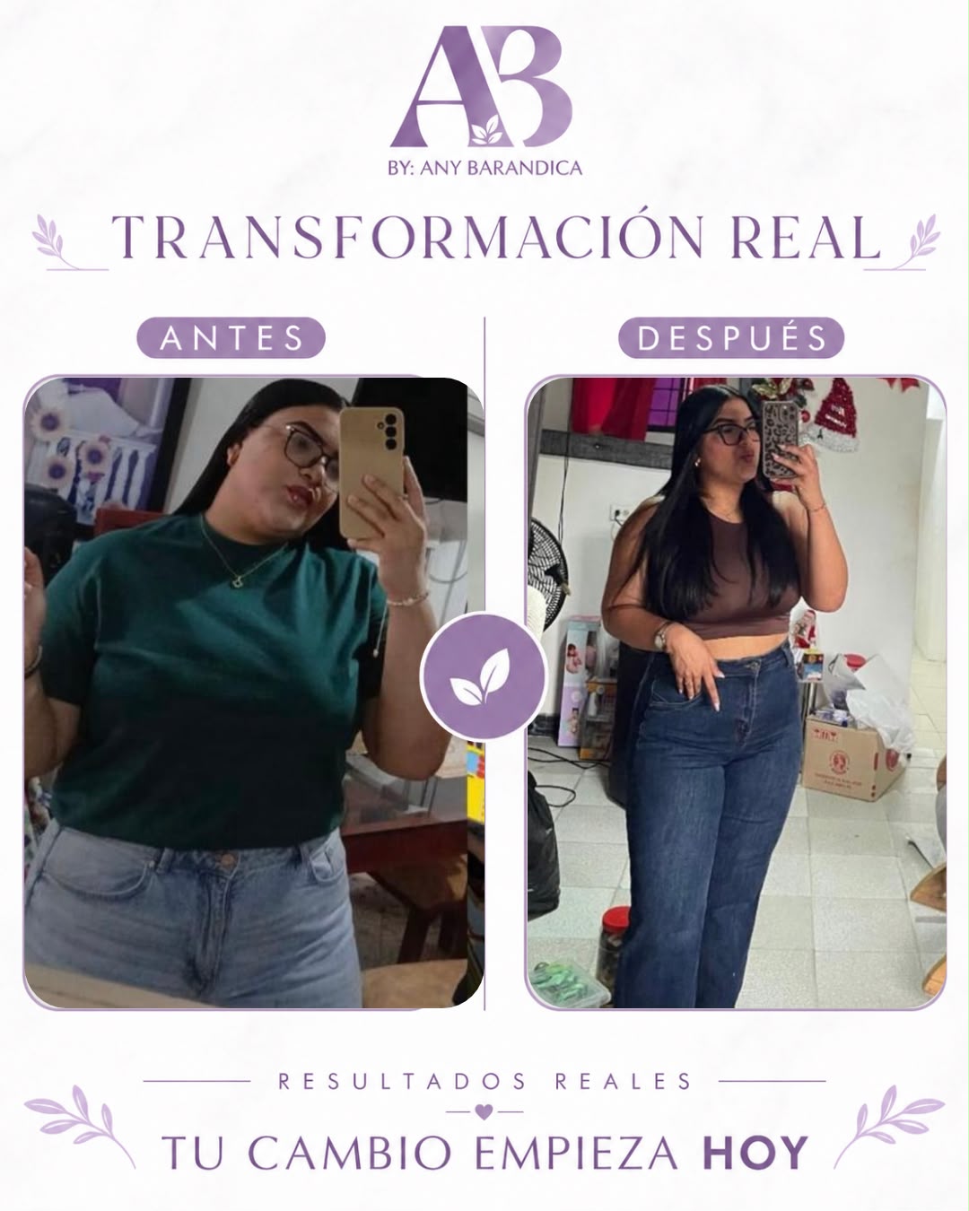 Antes y después - Laura Gómez
